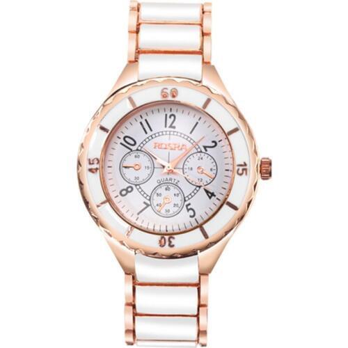 2019 New Women Watches Rose Gold Watch Full Steel Womens Watches For Women Clock Ladies Wrist Watch Bayan Kol Saati Reloj Mujer
