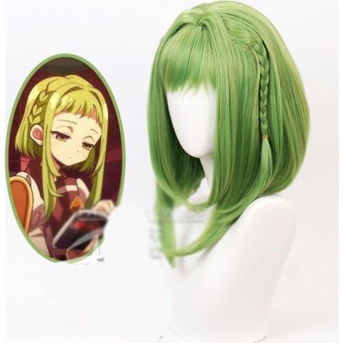 Creative Anime Cartoon Toilet-bound Hanako-kun Wig Synthetic Hair Cosplay Prop Party Decor for Girl Women Gift 1pcs