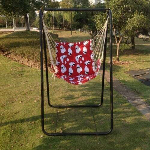 0404OD001 Simple foldable metal hanging chair Patio Swings outdoor home Casual chair