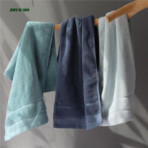 2pcs Grid 100% Cotton Bath Towel Bathroom Soft Super Absorbent 35*75cm For Home For Adults Shower Lover Gift Bath Towel F19