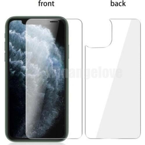 200sets Front and Back Rear Tempered Glass For IPhone 11 Pro max XR XS MAX X 8 Plus Screen Protector Protective Film Transparent