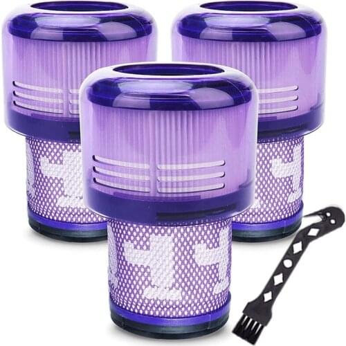 3 Pack Filters Replacement for Dyson V11 Vacuum Cleaner V11 Torque Drive V11 Animal Cordless Vacuum Hepa Filter