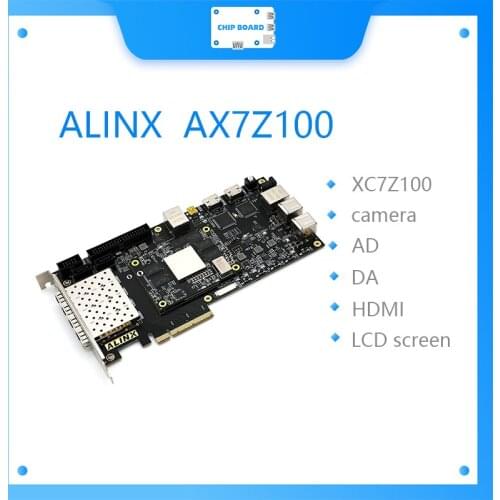 ALINX AX7Z100 Brand Xilinx Zynq-7000 Kintex-7 FPGA SoC Development Board Zedboard 7100 4 SFP 2 Gigabit PCIex4 HDMI