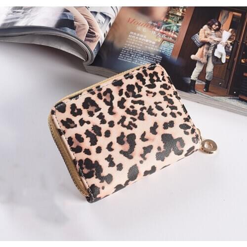 BISI GORO Womens Wallets Short Man ID Card Holder Travel Purse Strap Zipper handbag Large Capacity Multi-Card Mobile Phone Bag