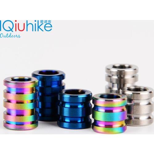 Paracord Beads TC4 Titanium Alloy For Paracord Bracelet Accessories Survival,DIY Pendant Buckle for Paracord Knife Lanyards