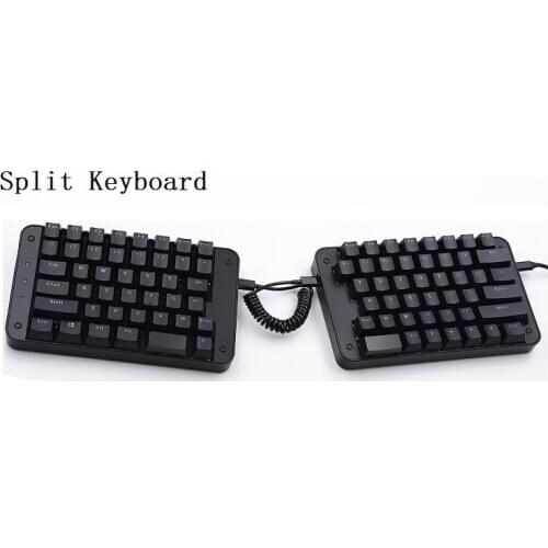 Ergonomic Split Mechanical Keyboard Efficient Text Editing Programmer One-handed Thumb Keyboard