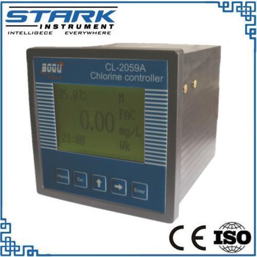 Industrial online residual chlorine analyzer
