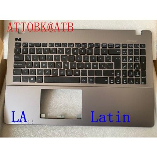 Spanish Laptop Keyboard for Asus K550V X550cc X550VC X550J X550VB A550L Y581C F550 R510L SP Topcase Keyboard With Cover C
