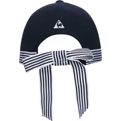 Golf Cap Womens Sports Cap Bowknot Stretch Hat Adjustable Ribbon