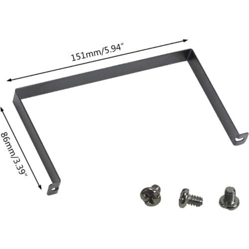 Desktop Computer Chassis Power Supply Bracket Fixed Reinforcement Frame with 3 Screws 32CB