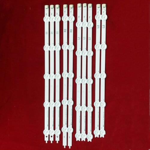 10 sets LED Bars Line Ruler 42" ROW2.1 Rev 0.01 L1 R1 R2 L2 for LG 42ln5400 42ln5700 42la6200 42la6130 New