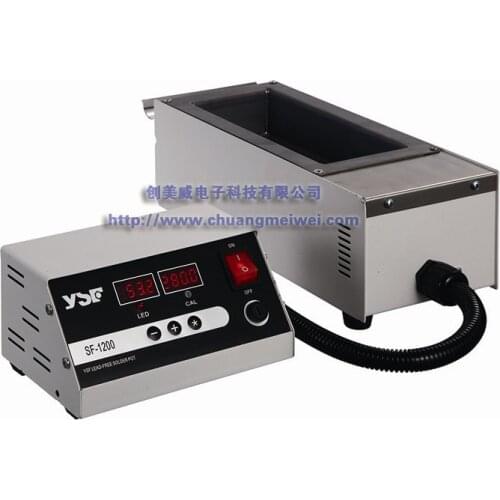 Supply YSF-1200 Titanium /digital tin solder pot diameter /solder machine 220x100x45mm