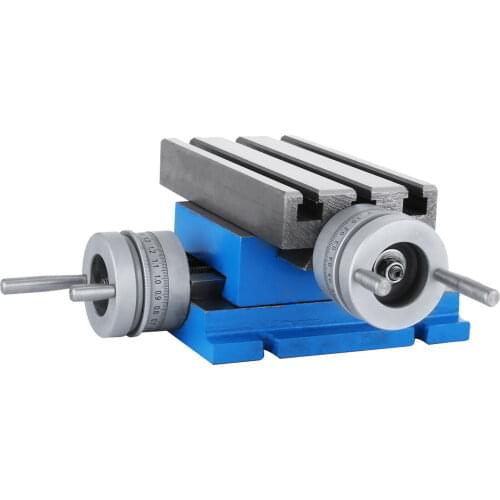 Milling Machine Worktable Cross Slide Table 4"X7.3" Vise Compound Drilling