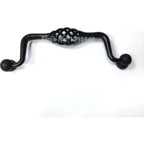 New 128mm Rural Antique Bridcage Cabinet Kitchen Handle Vintage Cabinet Drawer Knob Furniture Hardware Closet Knob Shoebox Pulls