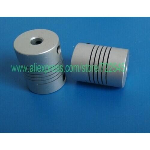 CNC Motor Shaft Coupler 5mm to 5mm Flexible Coupling 5x5mm