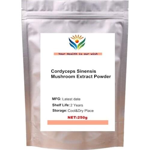 Herbal Health Supplement Cordyceps Sinensis Mushroom Powder