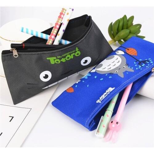 Creative Cartoon Cute Pencil Case Office School Kawaii Pen Cases Gifts for Kids Stationery Bag Cartoon Animal Pen Storage Bag