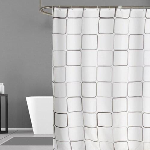 Shower Curtain Carton Bubble fish Pattern Hotel Waterproof Hanging Cloth Printing Curtains for Bathroom 3JL559 Jarlhome