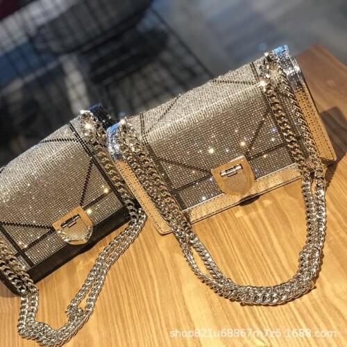 2021 Female Bag New Net Celebrity Ins Wind Shoulder Messenger Bag Fashion Wild Small Fragrance Chain Bag Handbag