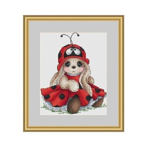ZZ1100 Decoration Home Decor New Arrival Homfun Craft Christmas Cross Stich Set NO Hoop Counted DIY Cross Stitch Kit Painting