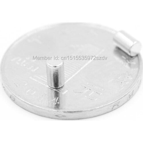 500pcs Strong Round Dia 3mm x 5mm N35 Rare Earth Neodymium Magnet Art Craft Fridge 3x5mm