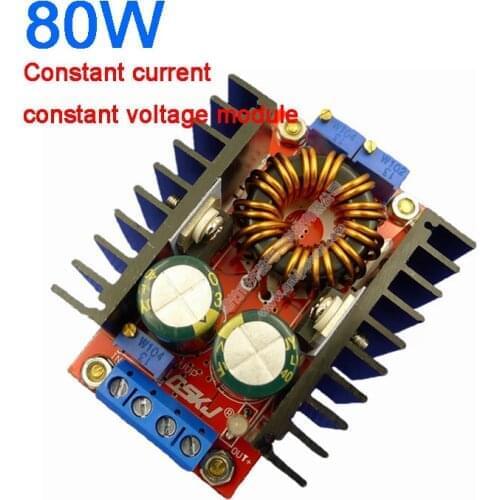 80W DC-DC CC CV Buck Boost Converter 9v-35 to 1-35V 3.3v 5v 12v 24v DC Step Down Up Adapter Module Adjustable Voltage Regulator