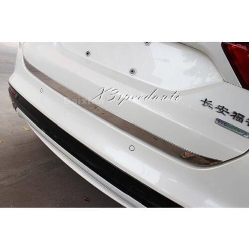 Car Styling Protoctor Chromed Tailgate rear Trunk Hatch Lower Lid Trim For Ford Mondeo Fusion 2013-2018