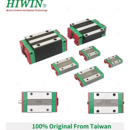 Free Shipping Original HIWIN EGH15CA EGH20CA HGW15CC HGW20CC Carriages MGN9H MGN12H MGN15H MGN7C MGN9C MGN12C HGH15CA Block