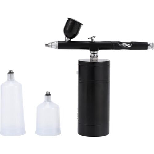 Wireless Airbrush Kit, Airbrush Compressor, High Capacity Ink Cup Airbrush for Nail Paint Cake Coloring