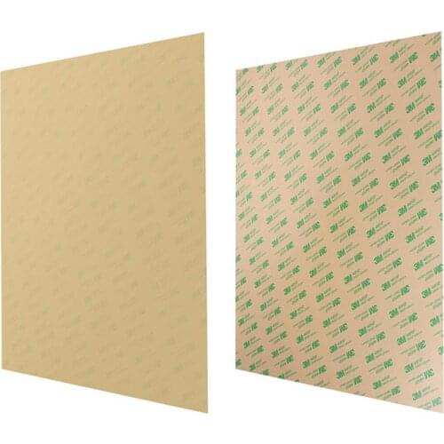 ENERGETIC Heat Resistant PEI Ultem Sheet 3D Printer Build Plate For 3D Printer 350x350mm Heat Resistant 3D Printer Build Plate