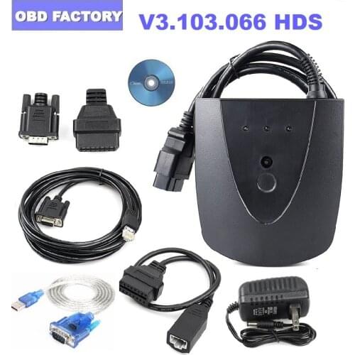 V3.103.066 For Honda HDS Tool HIM Diagnostic Tool For Honda HDS Newest Version with Double Board USB1.1 To RS232 OBD2 Scanner