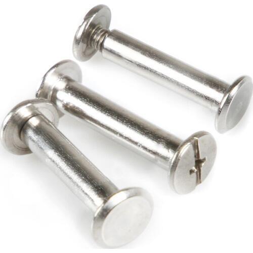 M5*20 stainless Steel Screw books Nail Rivets Photo Album Picture Screw Rivets Butt Recipes Leaflet Nail M5 Hardware