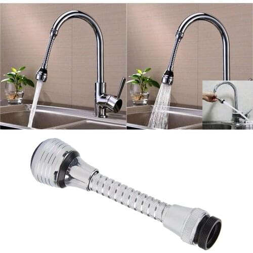 1PCS Tap Head 360 Degree Swivel Faucet Sprayer Water Saving Faucet for Kitchen Bathroom Shower Rotatable Tool