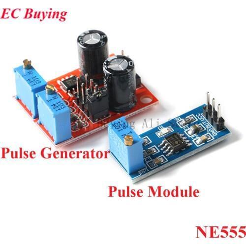 NE555 Pulse Frequency Generator Duty Cycle Adjustable Module Square Wave 5V to 12V Signal Generator Stepper Motor Drive