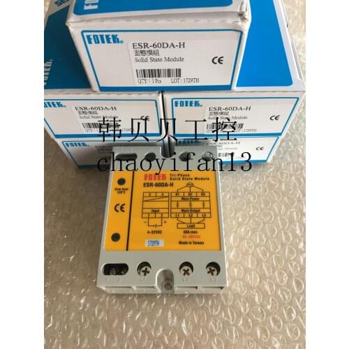 New Original FOTEK Relay ESR-25DA ESR-25DA-H ESR-40DA ESR-40DA-H ESR-60DA ESR-60DA-H ESR-80DA ESR-80DA-H ESR-100DA ESR-100DA-H
