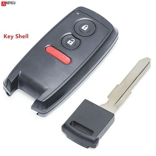 KEYECU New Replacement Remote Key Shell 2+1 Button for Suzuki SX4 Grand Vitara Swift 2007 2008 2009 -2012 Case Fob+Uncut Blade