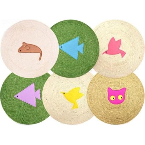 Cat Scratcher Board Pad Mats Sisal Pets Kitten Scratching Post Sleeping Mat Toy Claws Care Cats Furniture Products Suppliers