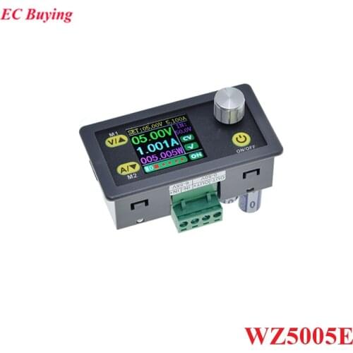 WZ5005E DC DC Step Down Buck Converter Power Module Constant Voltage Constant Current CC CV Adjustable 50V 5A Voltmeter Ammeter