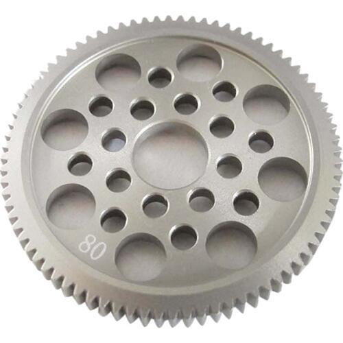Aluminum alloy 48p Spur Gear 80t for Sakura D3 Cs S Xi XIS 1/10 Drift Racing Car