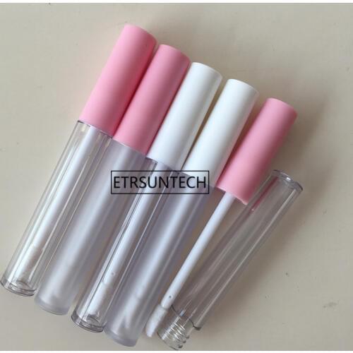 Empty, Elegant, Clear frosted empty Lip stick containers package Lip plumper lip gloss tube F2134