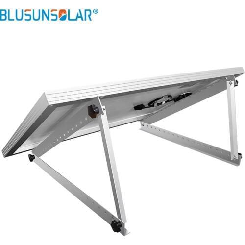 Adjustable Solar Panel Mount Mounting Brackets for 150W solar panel Folding Tilt Legs Boat RV Roof 28 inch