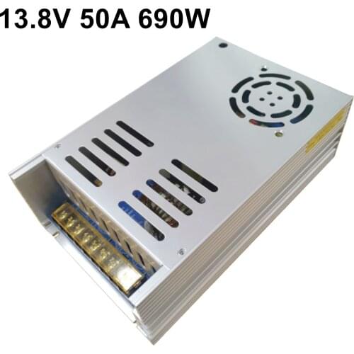 DC Voltage Regulator 13.8V 50A 690W Switching Power Supply Transformer Monitoring Security Radio Linear Communication SMPS