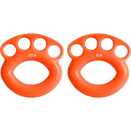 Finger Strength Trainer Silicone Hand Gripping Ring Professional Exerciser Fitness Gym Wrist Stretcher Trainer Finger Gripper