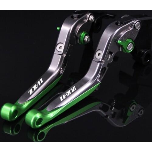 For Kawasaki ZX 11 ZZX1100 / ZX-11 1990-2001 1998 1999 2000 Folding Extendable Motorcycle Brake Clutch Levers ZX11 Accessories
