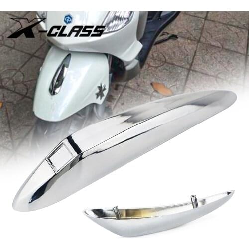 Motorcycle Front Fender Nose Decorater Beak Silver Plastic Accessories for Piaggio Vespa GTS 250 300 2017 2018 2019 2020 2021