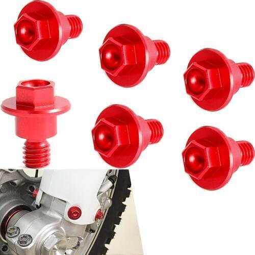 Front Fork Guard Bolt Screws For Honda CR 125R 250R CRF250R CRF250X CRF450R CRF450X CRF450RX CRF250L/M CRF 250 RALLY 450R XR 400
