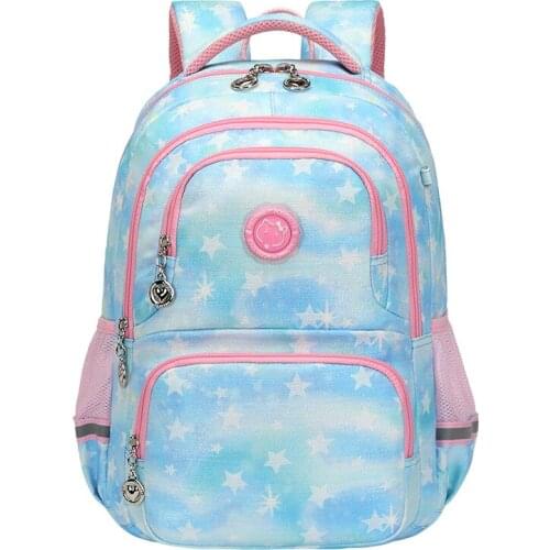 2021 Waterproof Girls School Bags For Children Orthopedic Schoolbag Primary Backpack Kids Book Bags Travel Backpack Sac Enfant