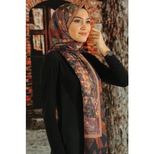 Womens Patterned Cotton Shawl Turban hijab scarf long muslim Turban Islamic Headscarf Female Head Wraps Shawl par