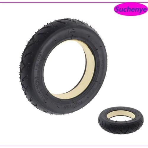10 inch 10x2.50 Solid Tire for Balance Drive Bicycle Quick 3 ZERO 10X Inokim OX Folding Electric Scooter Mini Motorrad Razor