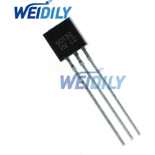 100PCS/Lot Original New S9013 S9013H 9013 9013G Triode TO-92 0.5A 40V NPN Wholesale Electronic